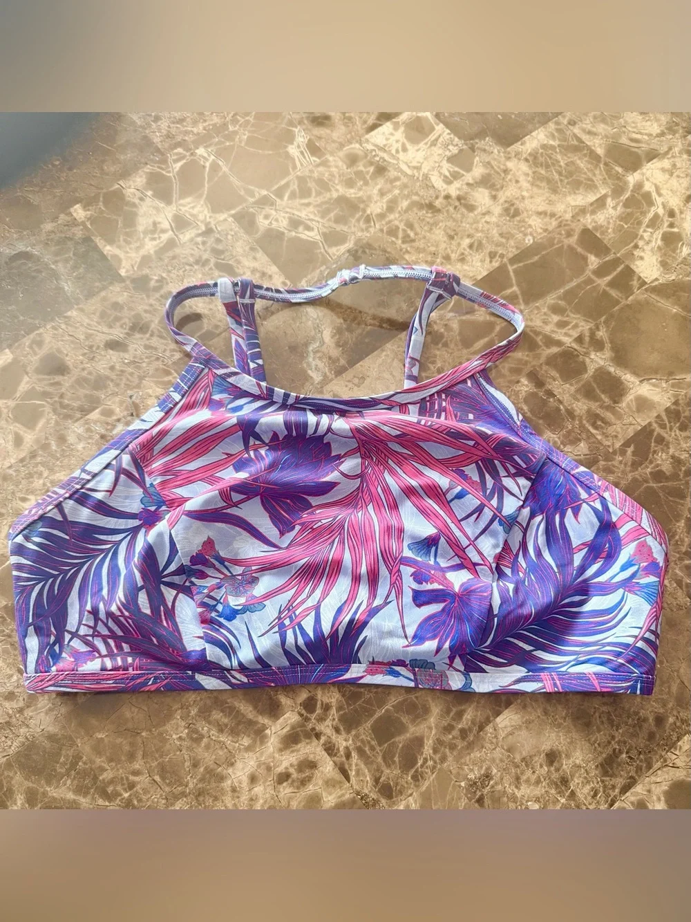 Lululemon “See the Sea” SWIM top SIZE 10